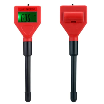 Mini Pero Tip pH Meter Acidimeter z LCD Osvetljen Zaslon Industriji in Preizkus Analizator za Pitno Vodo