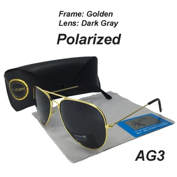 Letalski Sončna Očala Moških Polarizirana 2017 Zlitine Vožnjo Sončna Očala Ženske Očala Žarki Vroče Sunglass Bens Pilotni Očala