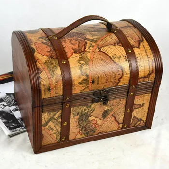 Vintage Leseni Nakit Škatla Za Shranjevanje Organizator Lesa Polje Zakladnico Domače Obrti Doma Dekoracijo Dodatki Darilo Za Pakiranje Polje