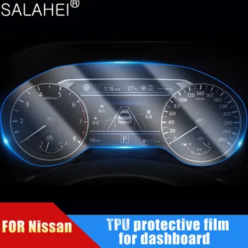Za Nissan Teana 2019 Qashqai 2016-2019 nadzorni Plošči Membrane Zaščitno folijo za Avto armaturne Plošče Screen Protector TPU Film