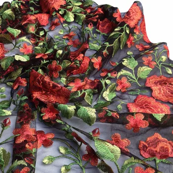 Afriške Čipke Tissu Telas Tkanine za Obleko,francoski Visoki Kakovosti Guipure Švicarski Cvetlični Čipke,Diy Mozaik Materiala Krpo Tecido