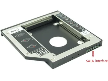 WZSM NOVO 9.5 mm SATA 2. Trdi Disk, Pogon SSD HDD Caddy za Dell Precision M4800 M6800 M4600 M6400
