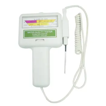 PH in Klora CL2 Digitalni Tester Kakovost Vode Prenosni Monitor za Bazen, Spa Akvarij Hydroponics PH Meter Testiranje