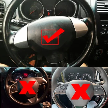 NOVO Črno Avto-styling gumbi ZA Mitsubishi ASX Lancer Multi-funkcijo Avto volan gumbi za nadzor z žicami