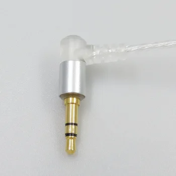 Silver Plated Avdio Kabel DIY Snemljiv Slušalke Kabel za Audio Technica ATH-IM50 Im70 Im01 Im02 Im03 Ath-im04 Slušalke