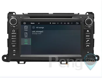 Android 9 .0 avtoradia za Toyota Sienna 2010-Podpira JBL AMP Avto GPS Navigacijski CD, DVD Player, FM/AM Bluetooth glavne enote