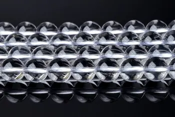1strands/set【Rock Kristalov Kremena】4 mm-12 mm moda DIY bistvene kristalno dolge verige pregleden telo nečistoč kristalno dolge verige