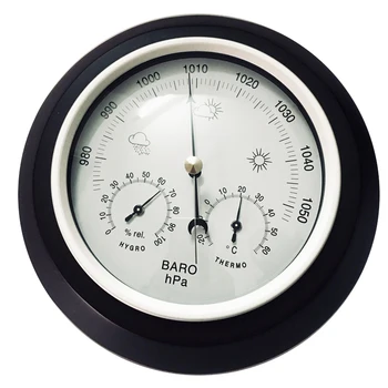 UAN 7.2 palčni 180mm Stoječe in Stenske Visi Barometer Higrometer Therometer Temperatura Tester Orodje