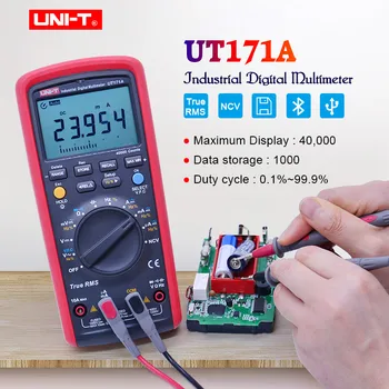 ENOTA UT171A True RMS Digitalni Multimeter Industrijske AC DC voltmeter Ampermeter Kapacitivnost Odpornost Tester 4000 štetje LCD-Zaslon