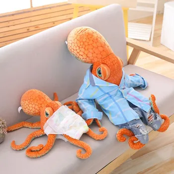 1pc Velika Hobotnica Lutko Hobotnice Plišastih Igrač Blazino Srčkan Veren Polnjene Morskih Živali Lutka Ustvarjalne Božič Darilo