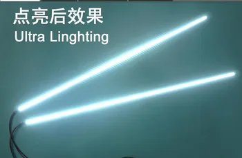5pcs/veliko 540mm Nastavljiva svetlost led osvetlitvijo trak kit,Posodobiti 24 palca ccfl lcd zaslon panel monitor led bakclight