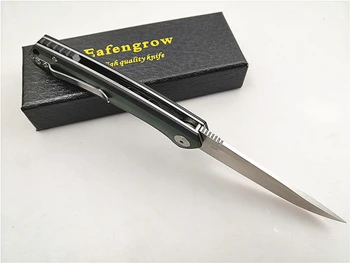 Folding Nož Eafengrow EF947/EF964 D2 rezilo EOS Žepni Nož G10 ročaj Flipper Taktično Preživetje Lovski Nož, Zložljivi