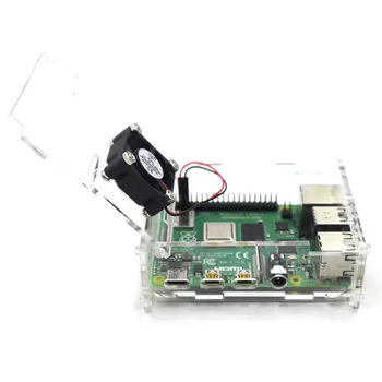 S ROBOT Raspberry Pi 3 Model B Plus kit WiFi&Bluetooth s 3A Napajalnik Akril Primeru Hladilnik Za Raspberry pi 3B+ Plus RPI52