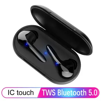TWS M6S Bluetooth 5.0 Brezžične Slušalke Touch Kontrole V uho Športne Slušalke