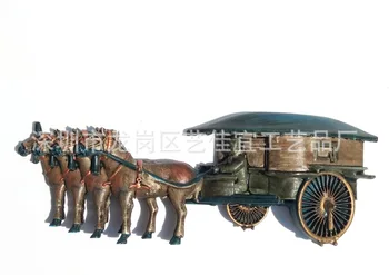 Hladilnik Magneti Kitajski Turistični Spominek xian Terra Cotta Bojevniki Konj Tiger Amulet Prevoz Hladilnik Nalepke, Ideje za Darila