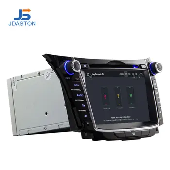 JDASTON Android 10.0 Avto DVD Predvajalnik Hyundai I30 Elantra GT 2012- 2016 2018 2 Din avtoradia GPS stereo Večpredstavnostnih