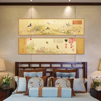Kitajski Oljna slika Pokrajino Azijskih Dekor Steno Pictrues za Dnevna Soba Dekoracijo Maison Kitajski Pokrajini Risanje Platno Plakat