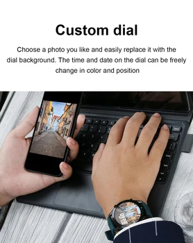 I9 montre intelligente plein écran otipljivo rond Bluetooth appel Smartwatch hommes femmes šport Fitnes montre étanche horloge
