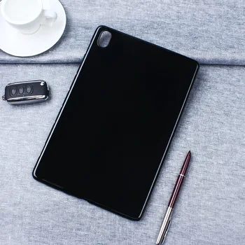 Silikon TPU Hrbtni Pokrovček Primeru, Nove do leta 2020 Za Huawei Matepad 10.4 Palčni BAH3-W09 Tablet Padec odpornosti Mehko Zaščitno Črno Ohišje