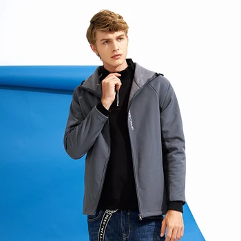 Pioneer Tabor softshell nepremočljiva jesen pomlad jakna moške blagovne znamke-oblačila debel kožuh, toplo plašč moški kakovosti stretch AJK705224