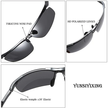 YUNSIYIXING Polarizirana sončna Očala Moških Aluminija, Magnezija Okvir Retro Očala Za Moške 2020 Anti-Odsevni na Prostem Vožnje YS6522