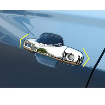 Za Subaru Gozdar 2018 2019 2020 karoserije Zajema Zaščito Detektor Palica Okvir Svetilke Trim ABS Chrome Vrat Ročaj Trim 8pcs