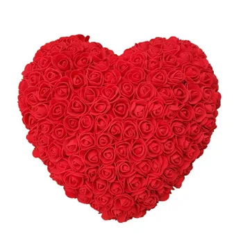 10 barv rose ljubezen breskev srce večni cvet, novo leto, valentinovo, božič darilo ustvarjalno darilo poročno dekoracijo