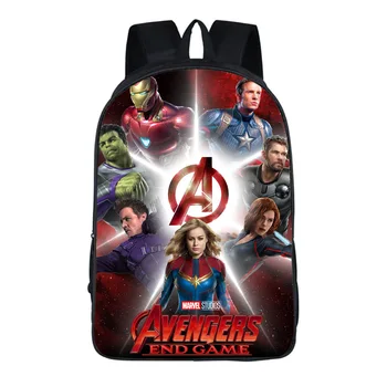 Marvel Superheroj Avengers Infinity vojne mochila Nahrbtnik Šola ramenih vrečko, ki potujejo laptop bagpack za najstnike fantje dekleta