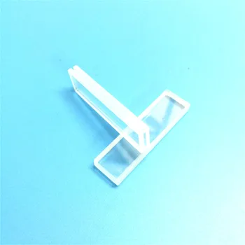 Stekla Cuvette (Tekoči Vzorec Celic) za 0,4 ml Lahka Pot 1mm Absorpcijske Celice Za Spectrophotometer Frita Sintranje Tehnologije 2 / PK