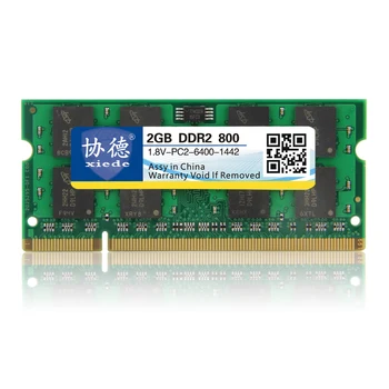 Xiede Prenosni Pomnilnik Ram DDR2 800 800 mhz 667Mhz 533Mhz 2 GB, 1 GB Za Notesnike SODIMM Memoria Združljiv z DDR 2 2 GB pomnilnik so-DIMM