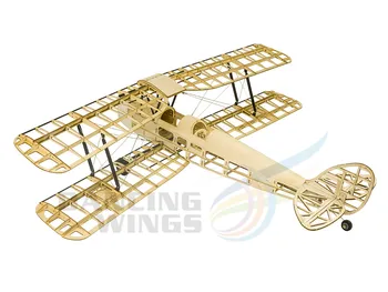 Nadgradnjo Mini Tiger Vešča Balsa Lesa Modela Letala na Električni Pogon RC Letalo 980mm Peruti Laser Cut Letalo Model Kompleti