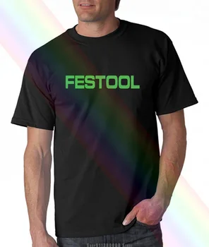 Moški majica Cotton T shirt Orodja Festool Logo majica s kratkimi rokavi Smešno Atmungsaktives Novost na Prostem Ženske
