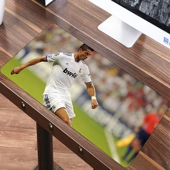 SIANCS Velike 60X30cm XL Mouse pad Igra Igralec iger na srečo Nogomet Mousepad tipkovnico mat Cristiano Ronaldo, Lionel Messi Nogomet baby