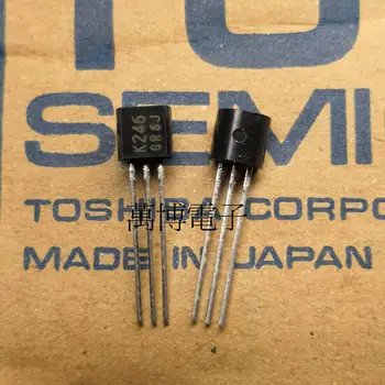 10pcs TOSHIBA 2SK246-GR, to-92 Tranzistor K246-GR bele Avdio Ojačevalnik 2SK246 GR K246 laser besedo
