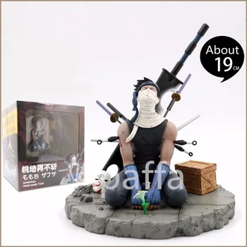 30 cm Anime Naruto Momochi Zabuza PVC Akcijska Figura, Igrače Smrt scena Hatake Kakashi Nara Shikamaru Naruto Zbirateljske Model Lutke