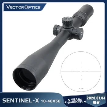 Vector Optics Sentinel X 10-40x50 Airgun Riflescope Zračno Puško Področje Lov Taktično Streljanje Fit .177 .22 .25 Tudi .223 .308win