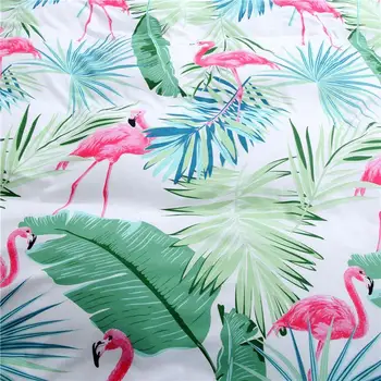 Risanka Samorog Flamingo Tiskanja Postelja Kritje Nastavite Otroci Rjuhe Kritje Odraslih Otrok Rjuhe In Pillowcases Tolažnik Posteljnina Nabor 61069