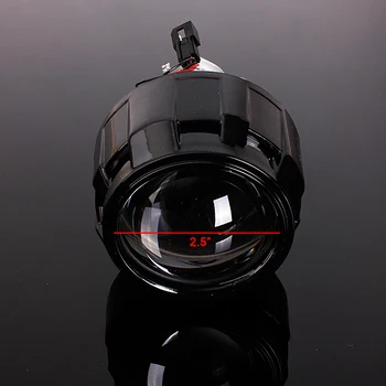2,5 Cm Mini WST Za SKRIL Bi-xenon Projektor Objektiv + Pripone LHD RHD Za Auto Angeli Oči Smerniki H1 H4 H7