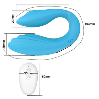 Daljinski upravljalnik vibrator sex igrače za ženske klitoris vaginalni masturbator dvojno vibratorji erotične igrače intimno seks izdelkov trgovina