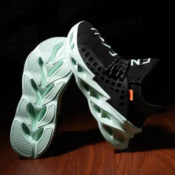 Novi Lahki Čevlji za Moške Dihanje Človek Superge Prostem Oblazinjenje Atletika Šport Jogging Čevlji Zapatillas Size46