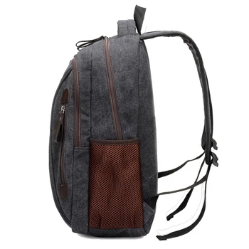 Chuwanglin Priložnostne platno moški nahrbtnik moški šolske torbe 14 palcev Laptop nahrbtniki moda potovalne torbe mochila hombre A6811