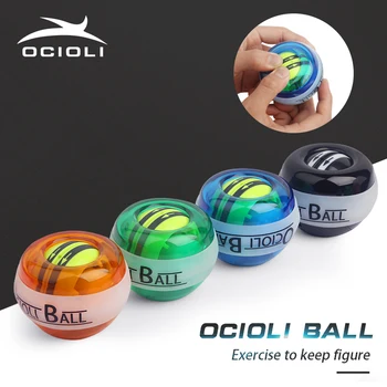 OCIOLI Power ball Eksplozivnih Usposabljanje Gyroscrope Sile Zapestje, Roko Mišice Vaditelj Žogo Ročno Kolesce Carpal Expander telovadnici Fitnes