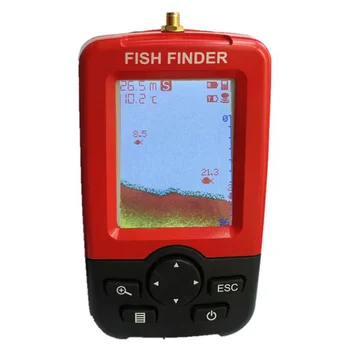 Pametni Prenosni Globino, Fish Finder z Brezžično Sonar Senzor Echo C Fish Finder za Jezeru Sea Fishing-ABLD
