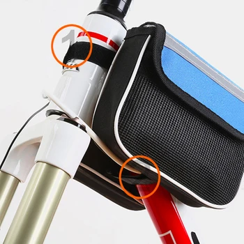 Kolo kolo torba kolesarjenje kolesarjenje bolsa telefon okvir bicicleta shranjevanje bolso bicicleta kolo pakiranje vtt velo primeru dodatki