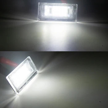 2pcs Canbus Brez Napake LED Številko registrske Tablice luč Za Mini Cooper R50 S R53 Zamenljivih R52 Trunk Svetlobe