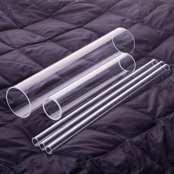 Visoko borosilicate stekleni cevi,D. O. 60mm,Thk. 2 mm/2,8 mm,L. 80 mm/450mm/500mm/600 mm,Visoko temperaturno odporne steklene cevi