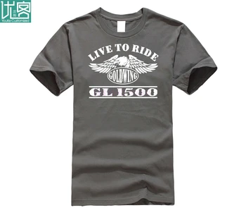 2020 Novo Poletje Tee Shirt Novega Japonskega Goldwing Gl 1500 Gl1500 Motocikel t-shirt (ns) Kul t-shirt