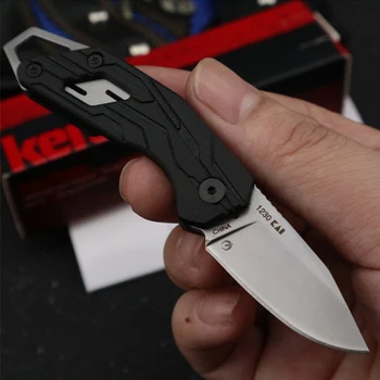 Kershaw Nož 1230 Mini Kompaktne Prenosne Keychain Nož za Preživetje Folding Nož Večnamenski Prostem Kampiranje Self-Defense EOS