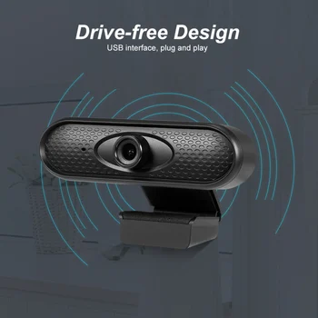 Webcam 1080P Full HD PC Kamera 2MP USB2.0 Pogon-prosta S Mikrofon Samodejno Ostrenje Za Dom Namenjeni Za Prenosne In Namizne Webcam