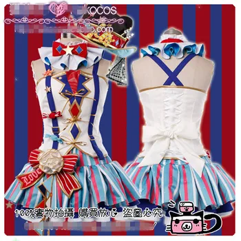 Anime! Ljubezen Živi! Nishikino Maki Yazawa Niko Vsi Člani Cirkus Prebujanje Lolita Obleko Uniform, Cosplay Kostum Brezplačna Dostava